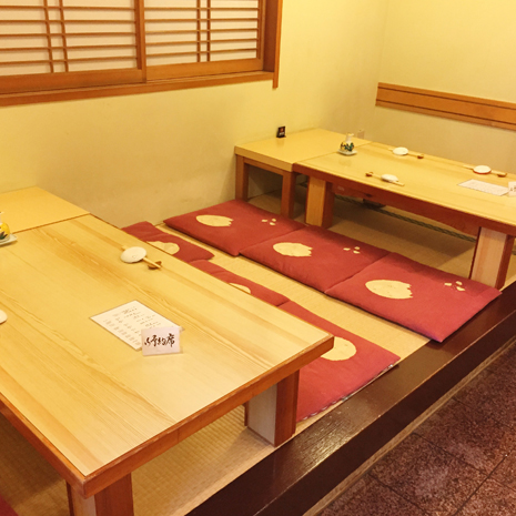 幸寿しの小上がり