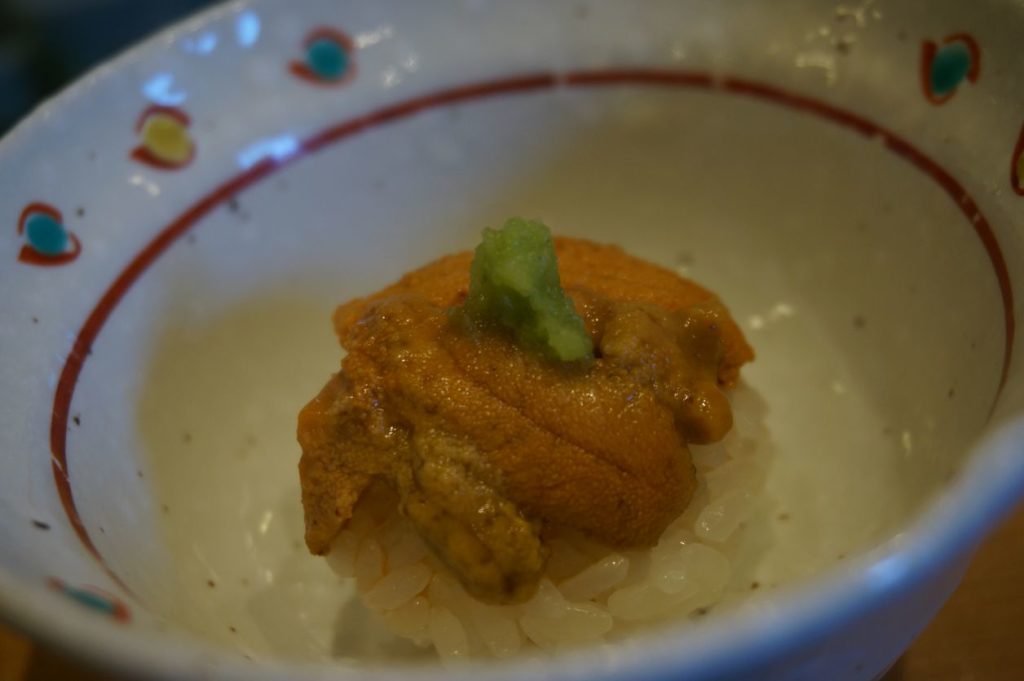 ウニの寿司