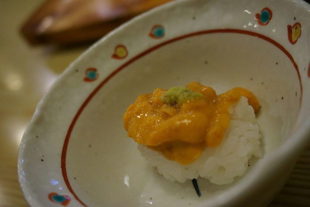 ウニの寿司